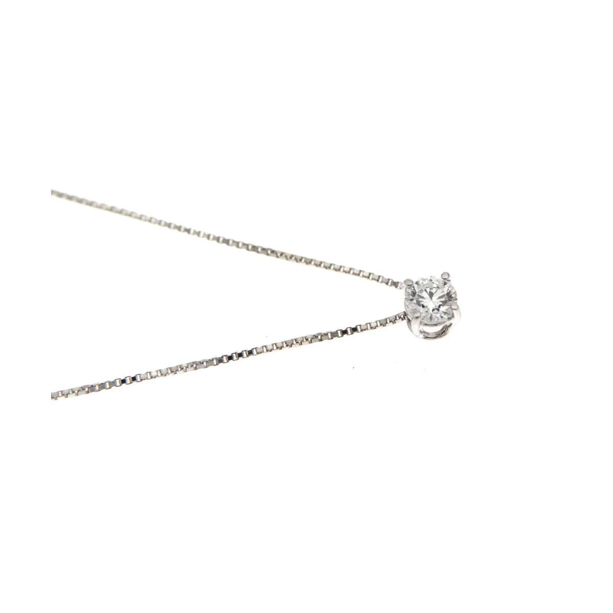 Girocollo Punto Luce 0,30 ct. E-VS2 – Doppia Garanzia GIA e CANADAMARK