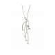 White gold fancy necklace 0.19 carats diamonds G-VS1