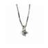 Collana punto luce con diamante carati 0,08 G-VS1