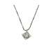 Solitaire necklace 0.25 carats diamond G-VS1 for Christmas