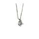 Solitaire necklace 0.25 carats diamond G-VS1 for Christmas