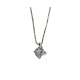 Solitaire necklace 0.25 carats diamond G-VS1 for Christmas