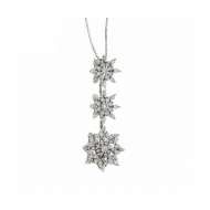 Collana stelle diamanti carati 0,52 G-VS1 Collana stelle diamanti carati 0,52 G-VS1