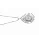 Collana a goccia con diamanti carati 0,15 G-VS1