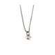 White gold diamond light point necklace 0.05 carat G-VS1