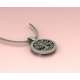 Collana albero della vita oro diamanti carati 0,45 g-vs1