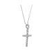 Collana con croce diamanti carati 1.30 G-VS1