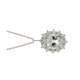 Necklace with pendant 1.91 cts. aquamarine 0.50 carats diamonds G-VS1