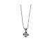 Solitaire necklace pendant carats diamond 0,07 G-VS1