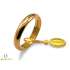Yellow gold classic wedding ring 3 gr.