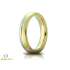 Two-tone gold comfort fit wedding ring eclipse 4mm