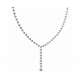 Semi-rigid choker for wedding over 2 carats diamonds G-VS1