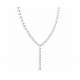 Semi-rigid choker for wedding over 2 carats diamonds G-VS1