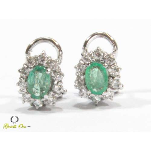 Emerald earrings