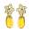 Yellow gold earrings