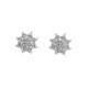 Fancy earrings 0.79 carats diamonds G-VS1 ideal