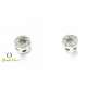 Orecchini punto luce con diamanti e fancy color carati 0,43 G-VS1