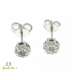 Orecchini punto luce con diamanti e fancy color carati 0,43 G-VS1