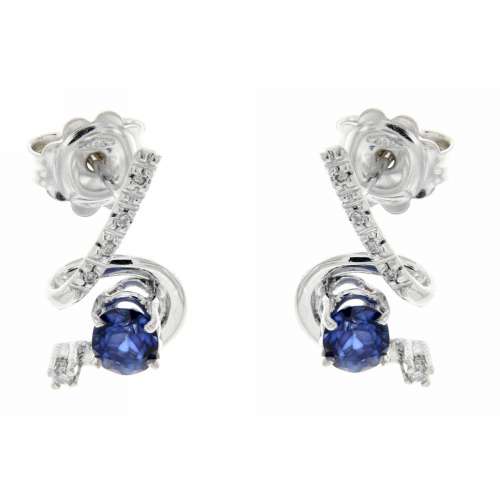 Sapphire earrings