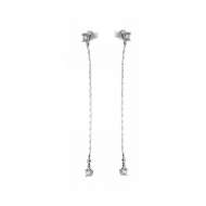 Orecchini pendenti con diamanti carati 0,46 G-VS1 Orecchini pendenti con diamanti carati 0,46 G-VS1