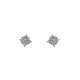 Solitaire earrings 0.13 carats diamonds G-VS1