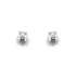 Solitaire earrings 0.30 carats diamonds E-VS1