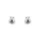 Solitaire earrings 0.30 carats diamonds E-VS1