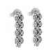 Dangling earrings 0.60 carats diamonds G-VS1