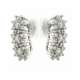 White gold fancy earrings 0.84 carats diamonds G-VS1