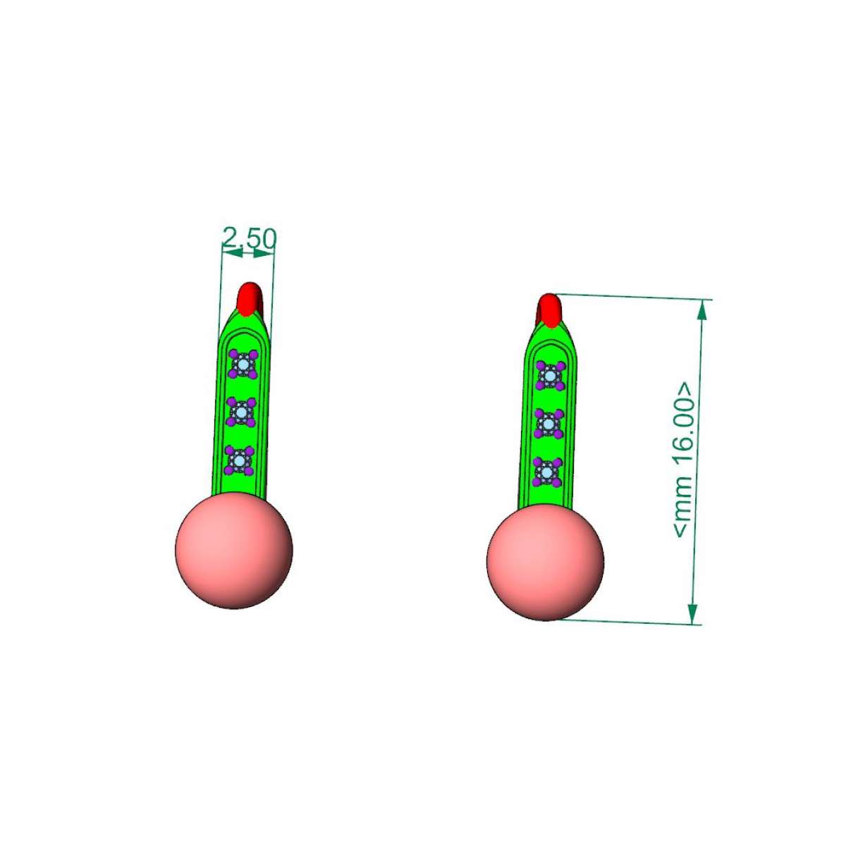 Orecchini a spillone con perle e diamanti ct. 0.01 g-vs1