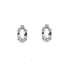 Orecchini con acquamarina ct 1.22 e diamanti ct 0,06 G-VS1