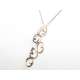 Collana  con diamanti carati 0,05 G-VS1