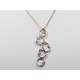 Collana  con diamanti carati 0,05 G-VS1