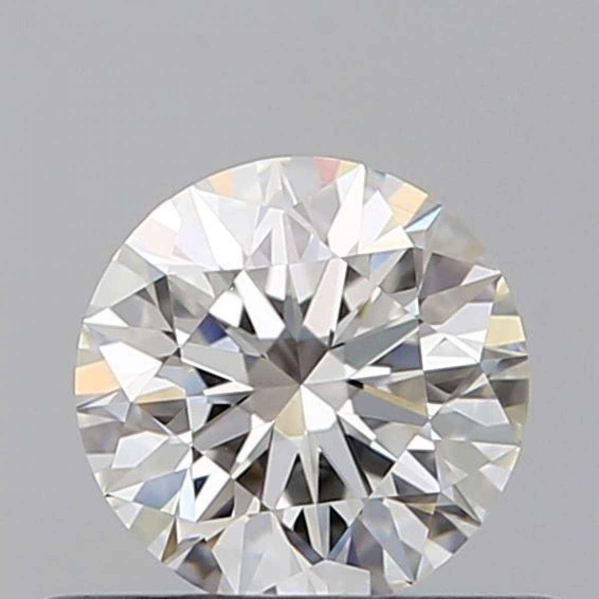Certified Diamond GIA Carats 0.5 Color F Clarity VVS2  EX  EX  EX Fluorescence FNT Brown No Green No Milky No EyeClean 100%