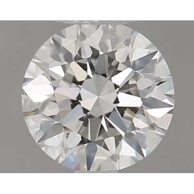 Certified Diamond GIA Carats 0.55 Color F Clarity VVS1  EX  EX  EX Fluorescence NON Brown No Milky No EyeClean 100%