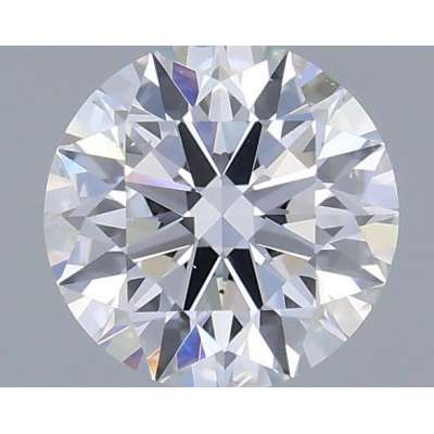 Certified Diamond IGI Carats 0.47 Color D Clarity SI1  EX  EX  EX Fluorescence FNT Brown No Green No Milky No EyeClean 100%