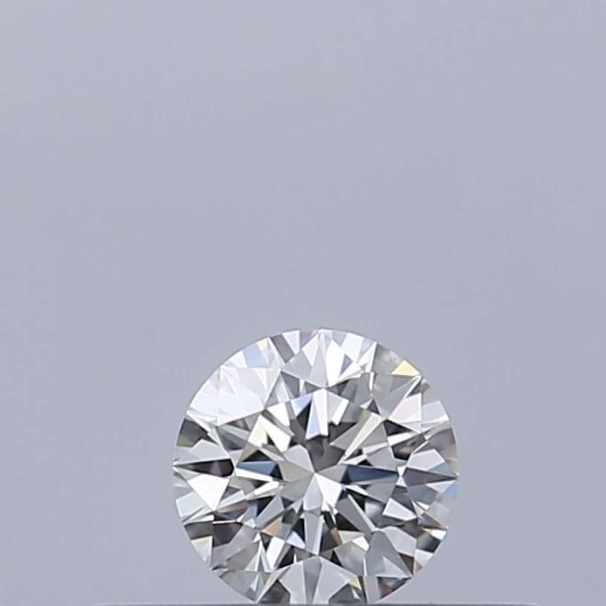 Certified Diamond IGI Carats 0.18 Color F Clarity VVS2  EX  EX  EX Fluorescence NON Brown No Milky No EyeClean 100%