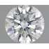 Certified Diamond GIA Carats 0.67 Color F Clarity VVS1  EX  EX  EX Fluorescence NON Brown No Green No Milky No EyeClean 100%
