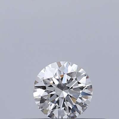 Diamante Certificato GIA Carati 0.22 Colore D Purezza IF  EX  EX  EX Fluorescenza NON Brown No Green No Milky No EyeClean 100%