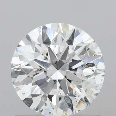 Certified Diamond HRD Carats 1.01 Color D Clarity SI2  EX  VG  VG Fluorescence NON Brown No Green No Milky No EyeClean 100%