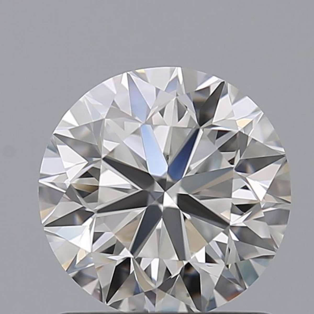 Certified Diamond GIA Carats 1.0 Color F Clarity VS1  VG  EX  EX Fluorescence NON Brown No Milky No EyeClean 100%