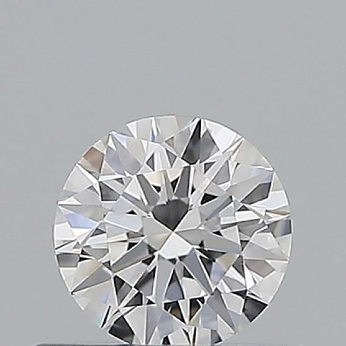 Certified Diamond GIA Carats 0.5 Color D Clarity VVS1  EX  EX  EX Fluorescence MED Brown No Green No Milky No EyeClean 100%