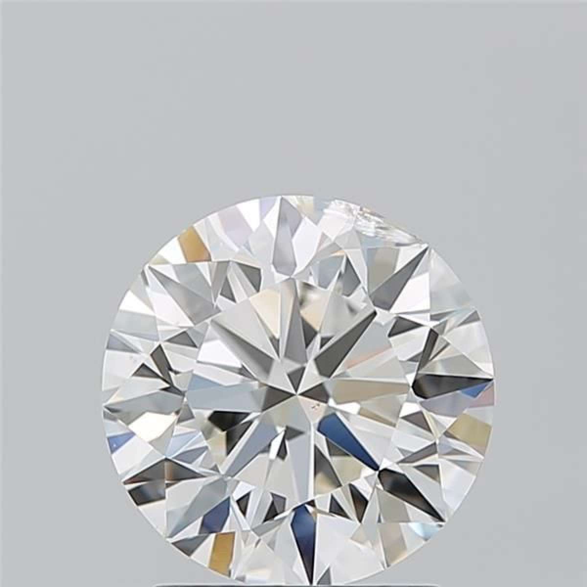 Diamante Certificato GIA Carati 1.7 Colore H Purezza VS2  EX  EX  EX Fluorescenza FNT Brown No Milky No EyeClean 100%