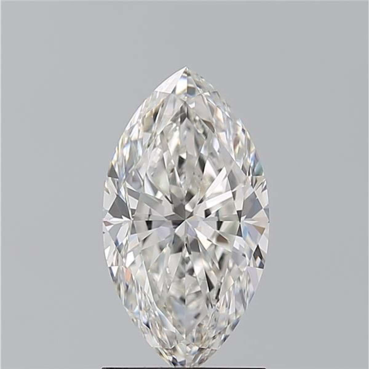 Certified Diamond GIA Carats 1.5 Color H Clarity SI1  -  EX  EX Fluorescence FNT Brown No Milky No EyeClean 100%
