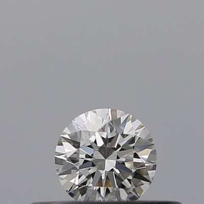 Diamante Certificato GIA Carati 0.19 Colore H Purezza VS1  EX  EX  EX Fluorescenza FNT Brown No Milky No EyeClean 100%