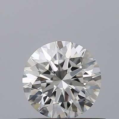 Certified Diamond GIA Carats 0.52 Color F Clarity VVS1  EX  EX  EX Fluorescence NON Brown No Milky No EyeClean 100%