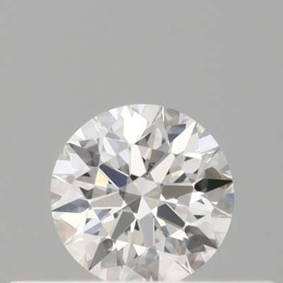 Certified Diamond GIA Carats 0.26 Color E Clarity VVS2  EX  EX  EX Fluorescence NON Brown No Green No Milky No EyeClean 100%