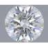 Certified Diamond GIA Carats 0.36 Color E Clarity VVS2  EX  EX  EX Fluorescence FNT Brown No Green No Milky No EyeClean 100%