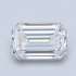 Certified Diamond GIA Carats 1.33 Color E Clarity VVS1  -  EX  EX Fluorescence FNT Brown No Green No Milky No EyeClean 100%