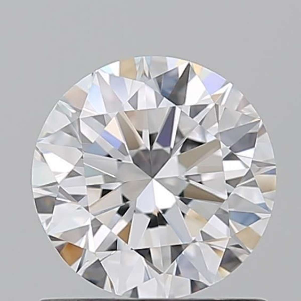 Certified Diamond GIA Carats 1.0 Color D Clarity VVS1  EX  EX  EX Fluorescence MED Brown No Green No Milky No EyeClean 100%